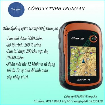 Máy GPS Garmin eTrex 20