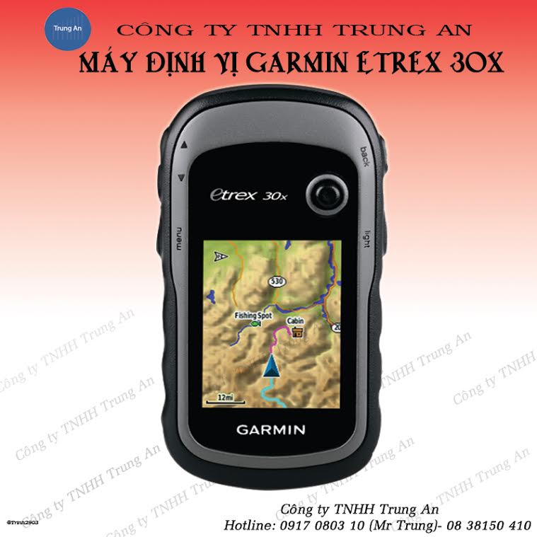 Máy định vị GPS Garmin Map 64s đo diện tích đất