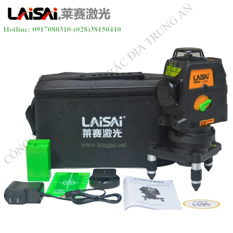 Máy cân bằng laser 12 tia xanh Laisai LSG666SL
