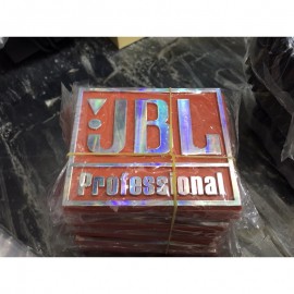 Tem loa nhựa cứng JBL, giá 1 đôi( 2 chiếc)