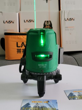 Máy cân mực nước Laser 5 tia xanh SP595